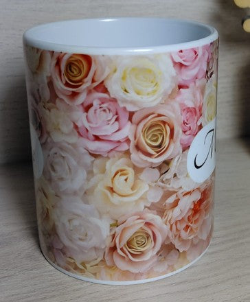 Mug - Maman Je t'aime - fête des mères - fleurs 360