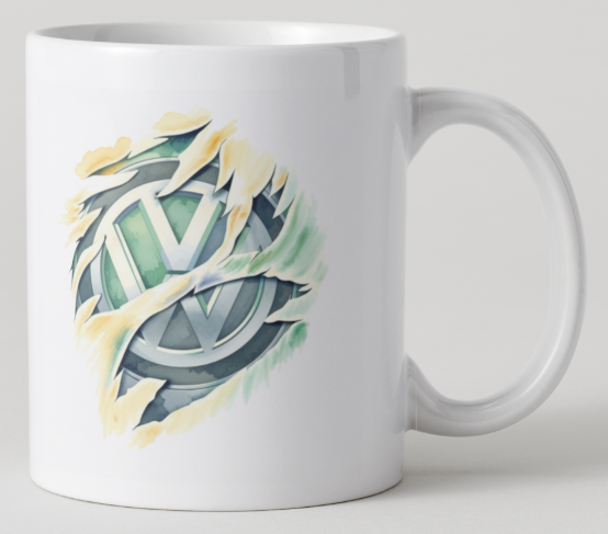 Mug - Combi Vw et fleurs