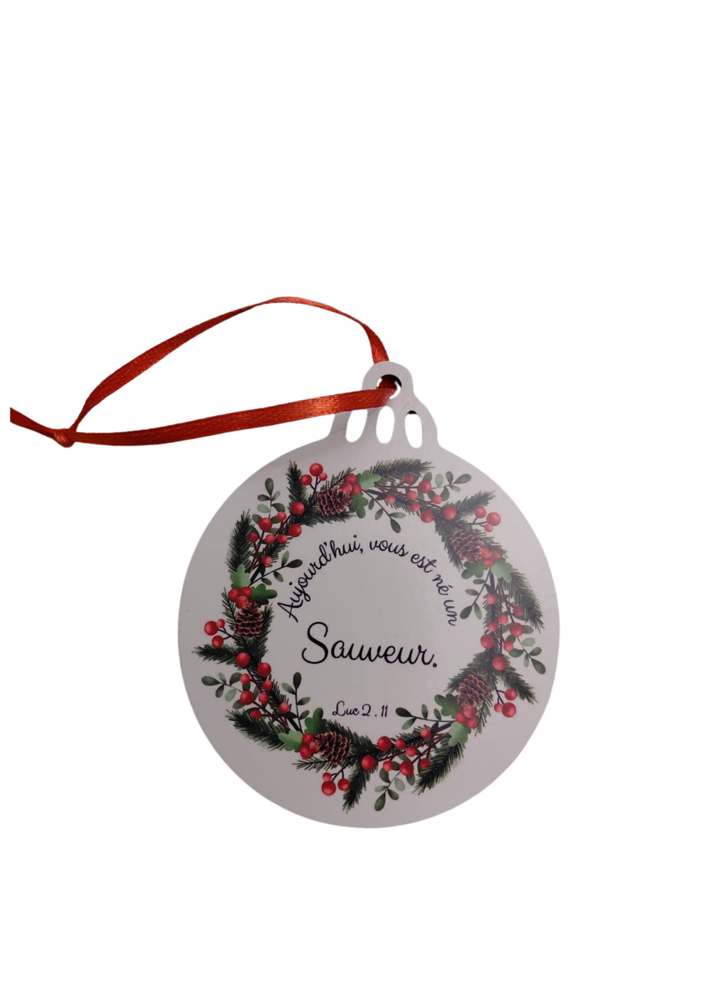 Médaille de Noël "Aujourd'hui, vous est né un Sauveur"