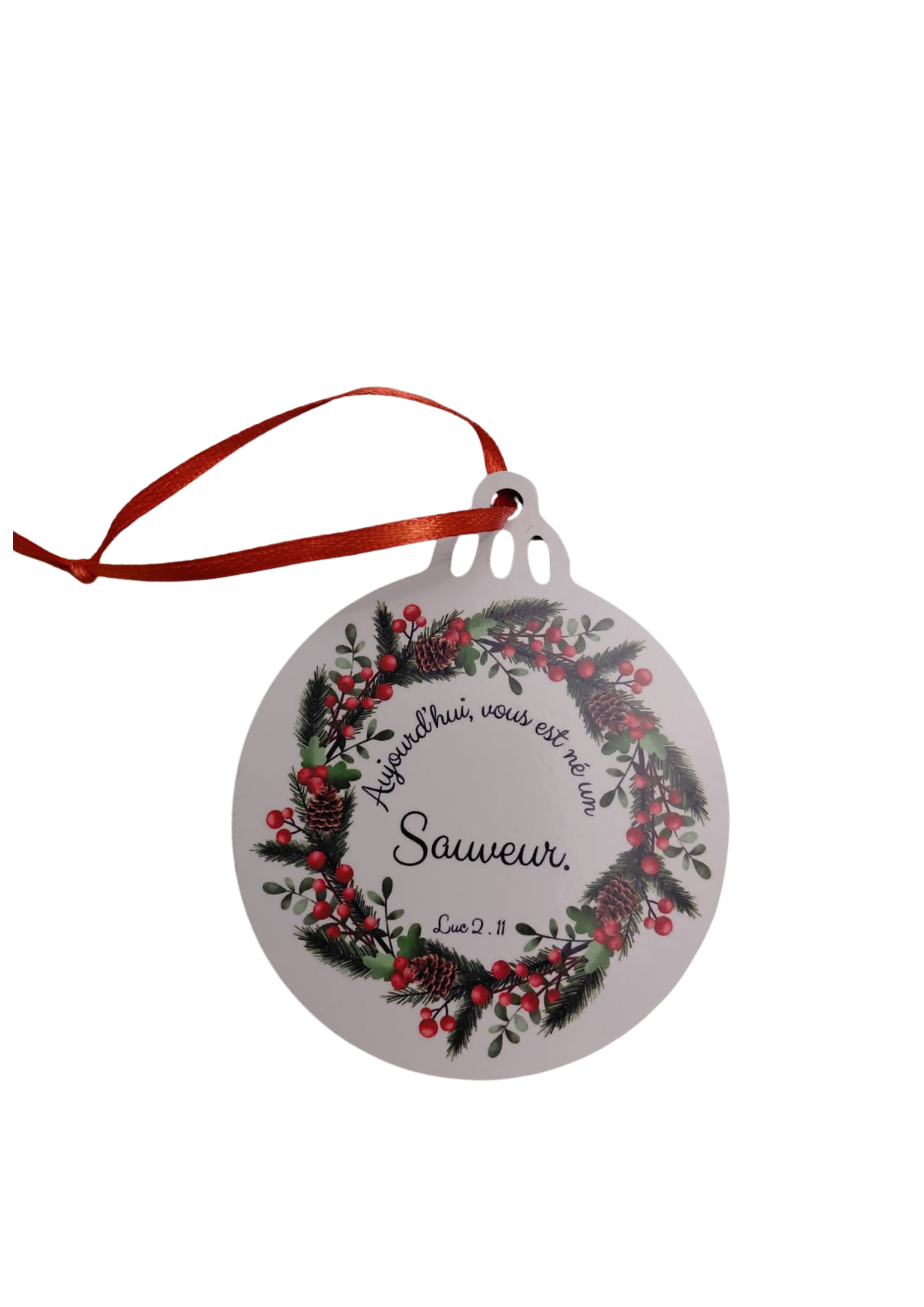 Médaille de Noël "Aujourd'hui, vous est né un Sauveur"