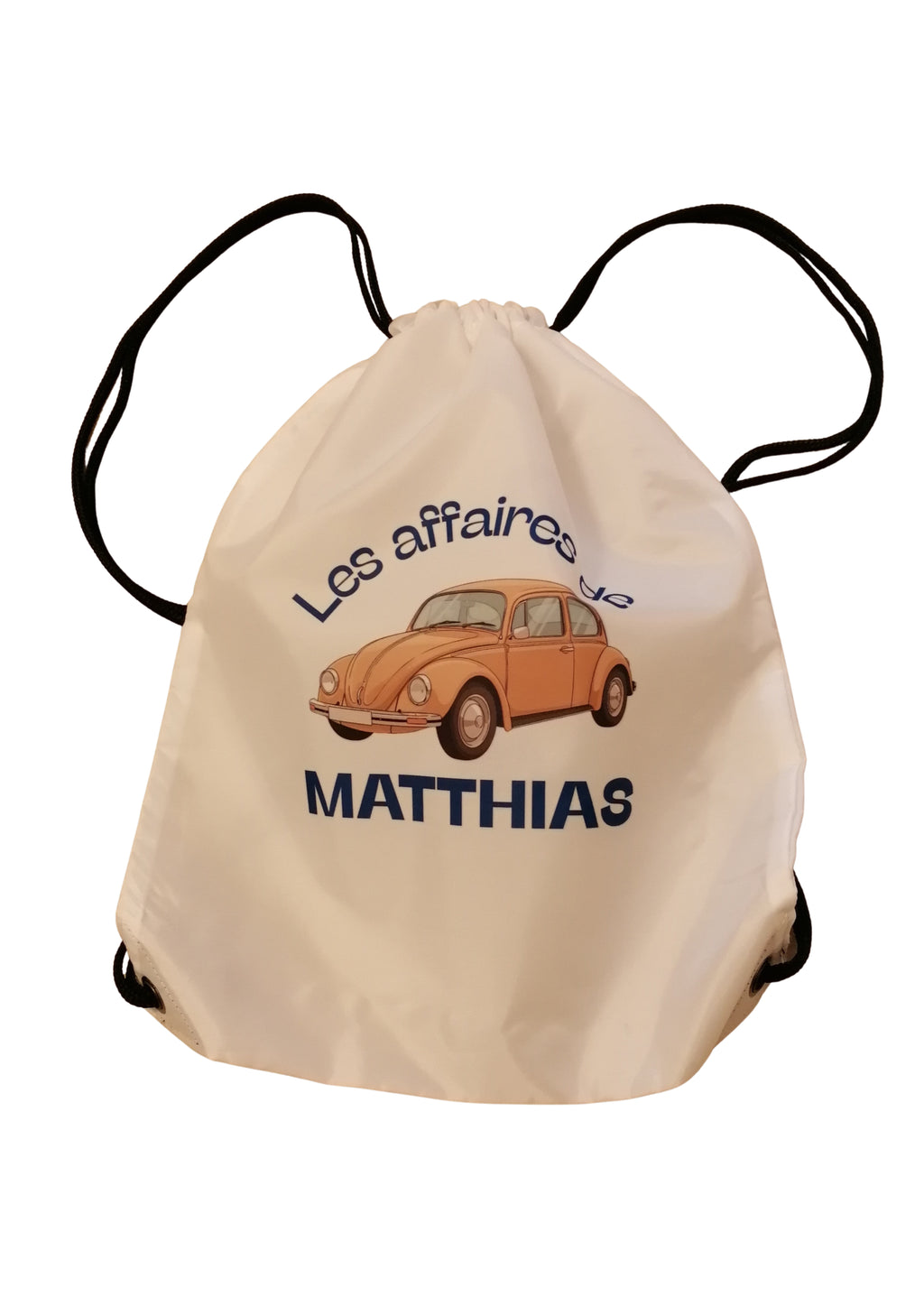 Sac de gym blanc