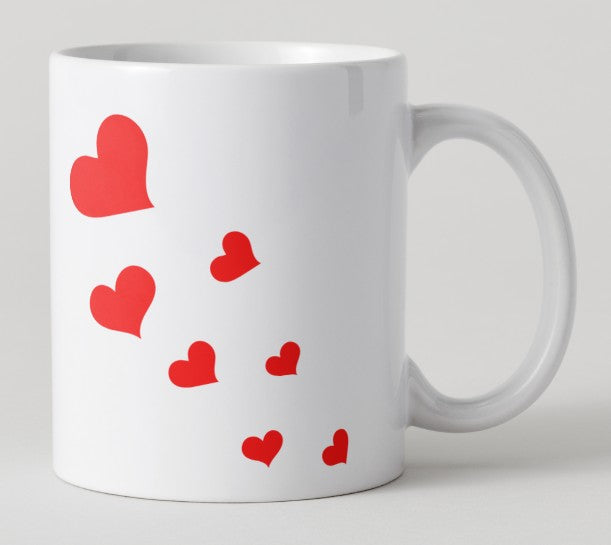 Mug - Fête des Grands-mères - Mamie et ses petits coeurs