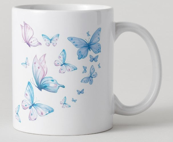 Mug - Fête des Grands-mères - Mamie et ses petits papillons