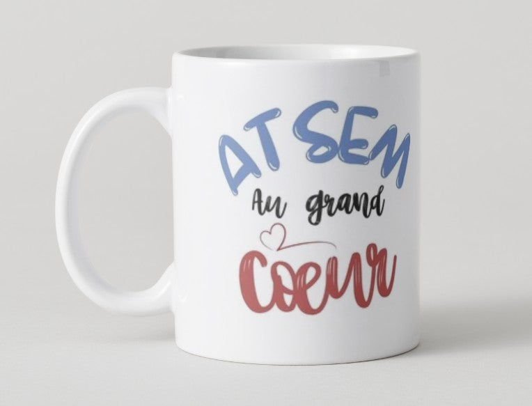 Mug ATSEM au grand coeur